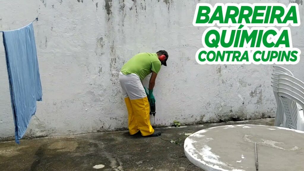 barreira química contra cupins